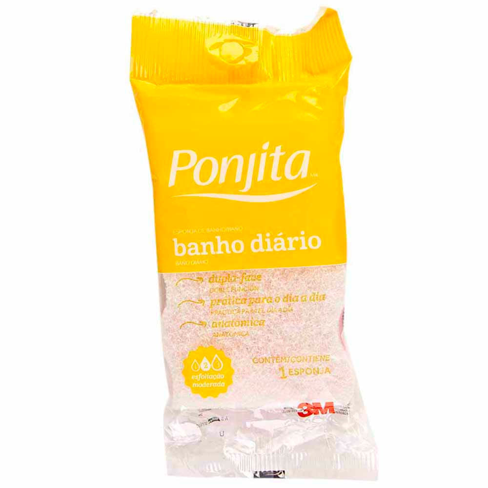 Esponja de Baño PONJITA Baño Diario Paquete 1un