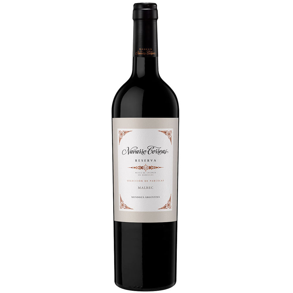 Vino NAVARRO CORREAS Selección de Parcelas Malbec Reserva Botella 750ml