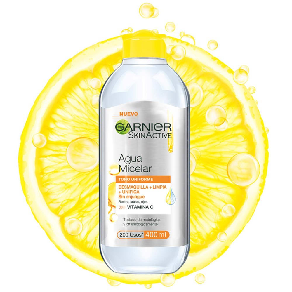 Agua Micelar GARNIER Express Aclara Frasco 400ml