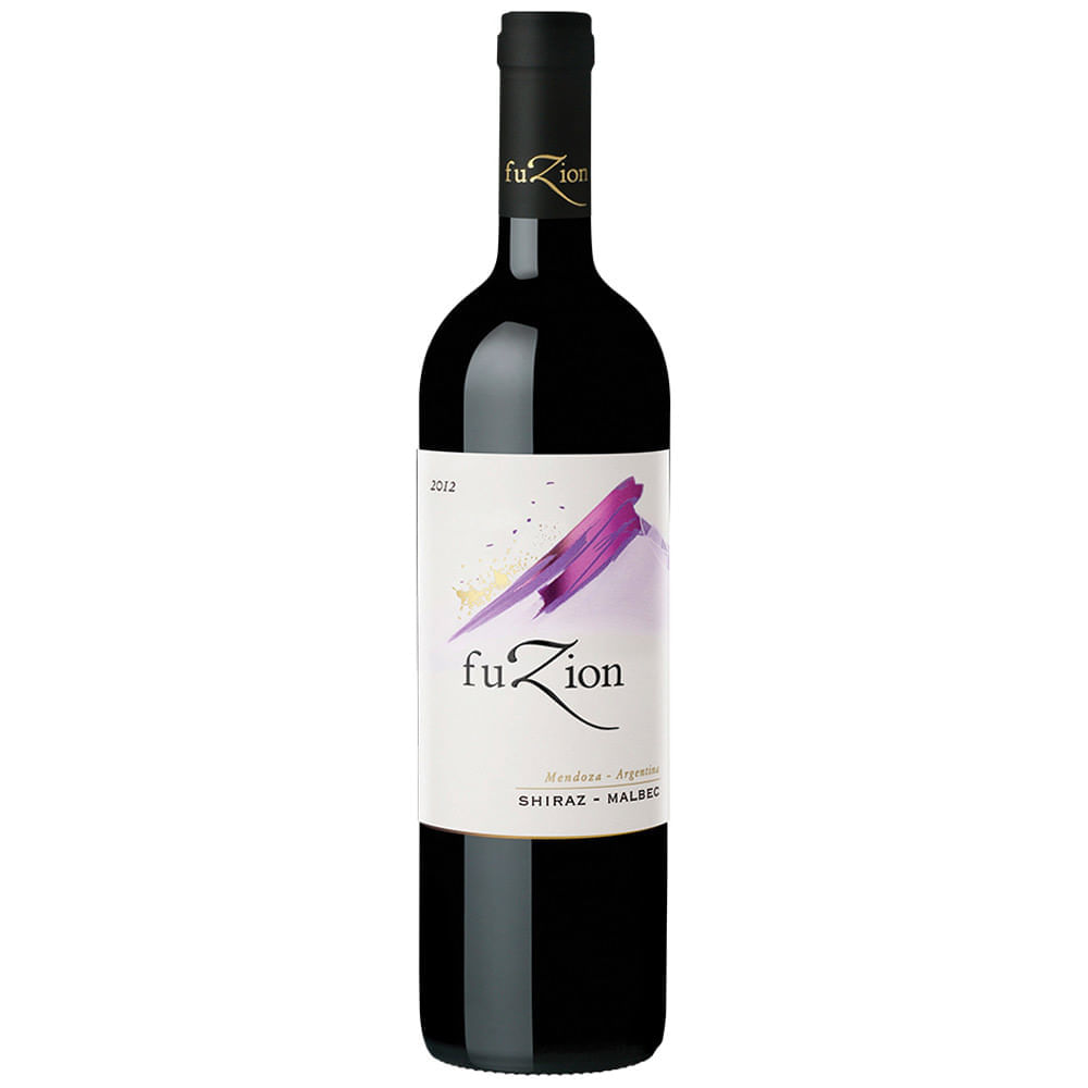 Vino FUZION Shiraz Malbec Botella 750ml
