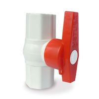 Válvula esférica PVC 1"" con hilos