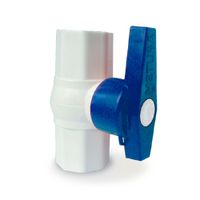 Válvula esférica de PVC 1/2"" con hilos