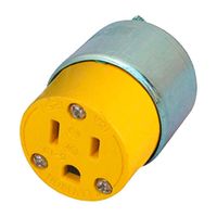 Conector aereo L/t 15A 125V blindado