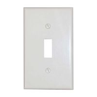 Placa simple p/interruptor de baquelita BL