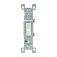 Interruptor simple 15A 125V BL