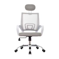 Silla De Escritorio Atlantis Gris Alta Bonno