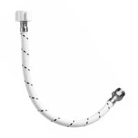 Tubo de abasto de polietileno de 1/2""x1/2""x40cm M-H