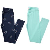 Leggins Pack x2 B EUREKA Teen Niña Algodón Menta