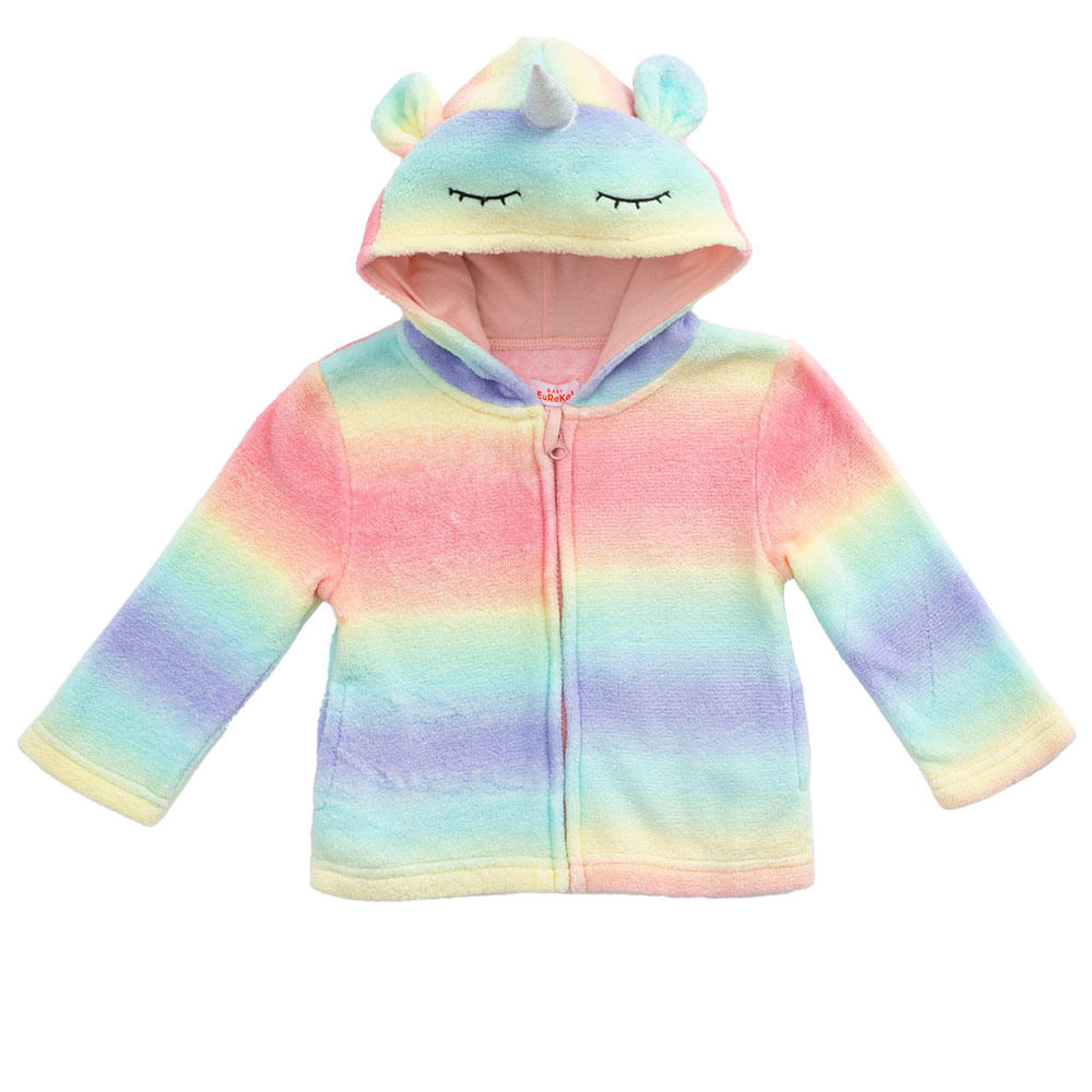 Casaca Polar BABY EUREKA Bebé Niña Unicornio - Shopstar
