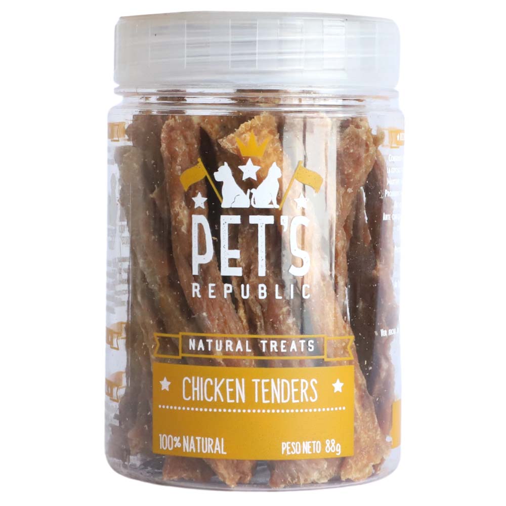 Comida para Perros PETS REPUBLIC Adulto Pollo Frasco 88 g