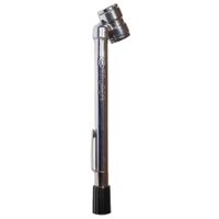 Medidor de Aire TOP GAN Dual Cromado