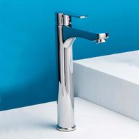 Mezcladora para Lavatorio Monocomando al Mueble Vainsa Ocean Artic Alta Cromado
