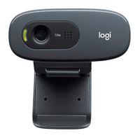 Cámara web Logitech C270 conexión usb, 720p, micrófono integrado