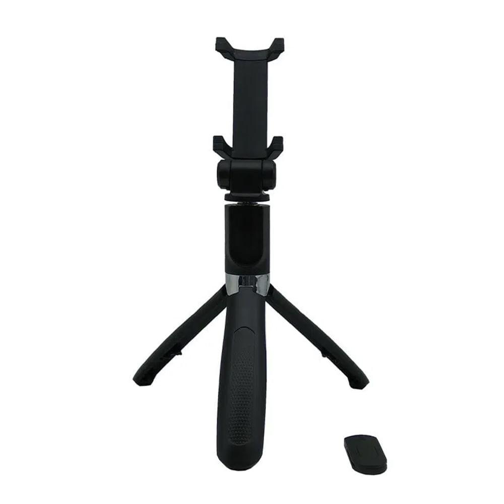 Selfie stick G Mobile MNS001BLK, bluetooth, función trípode, negro