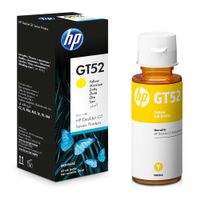 Botella de tinta HP Gt52 amarillo rinde 8000 páginas 70 ml
