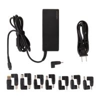 Cargador universal para laptop Radioshack 90w + 15 puntas