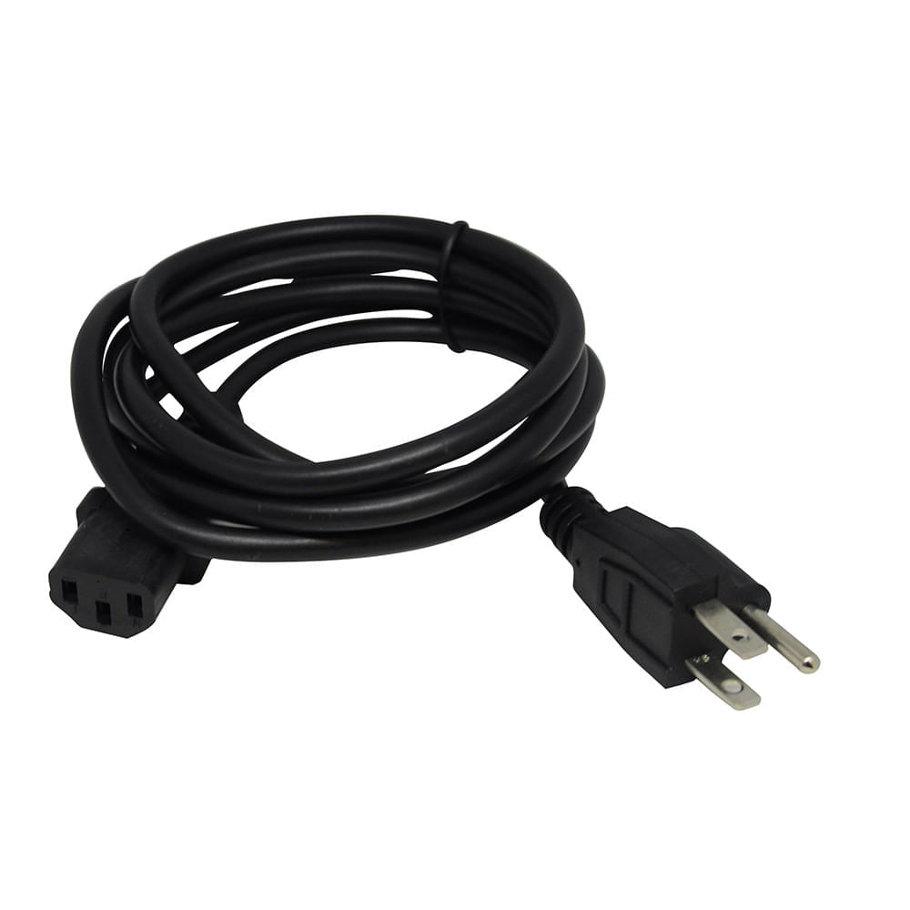 Cable de poder Teraware para pc, conector 3 espigas, 1.8 m
