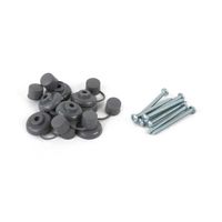 Autorroscante Pan 12x21/2"" + Capuchón Gris x8 unidades