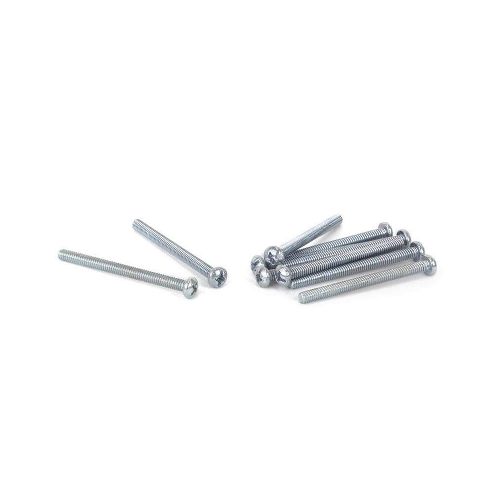 Tornillo Stove Bolt 1/4""x3"" x 10 unidades