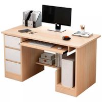 Escritorio de Melamina Moderno Malva 100cm