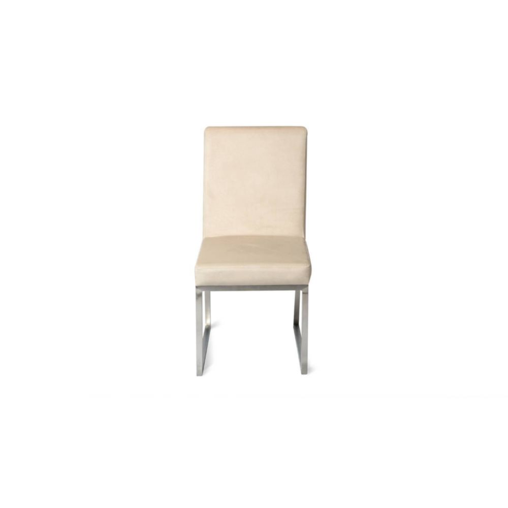 Silla de Comedor Eva - Acero Inoxidable