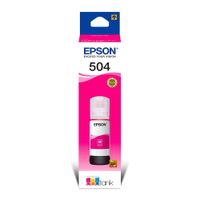Botella de tinta Epson T504320 magenta rinde 7500 páginas 70 ml
