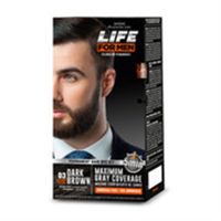 Life For Men Kit De Tinte Para Cabello 03 Castaño Oscuro