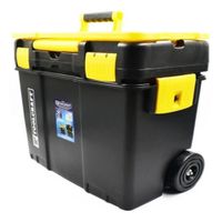 Caja de herramientas plástica con ruedas 25"" TC4046 Toolcraft