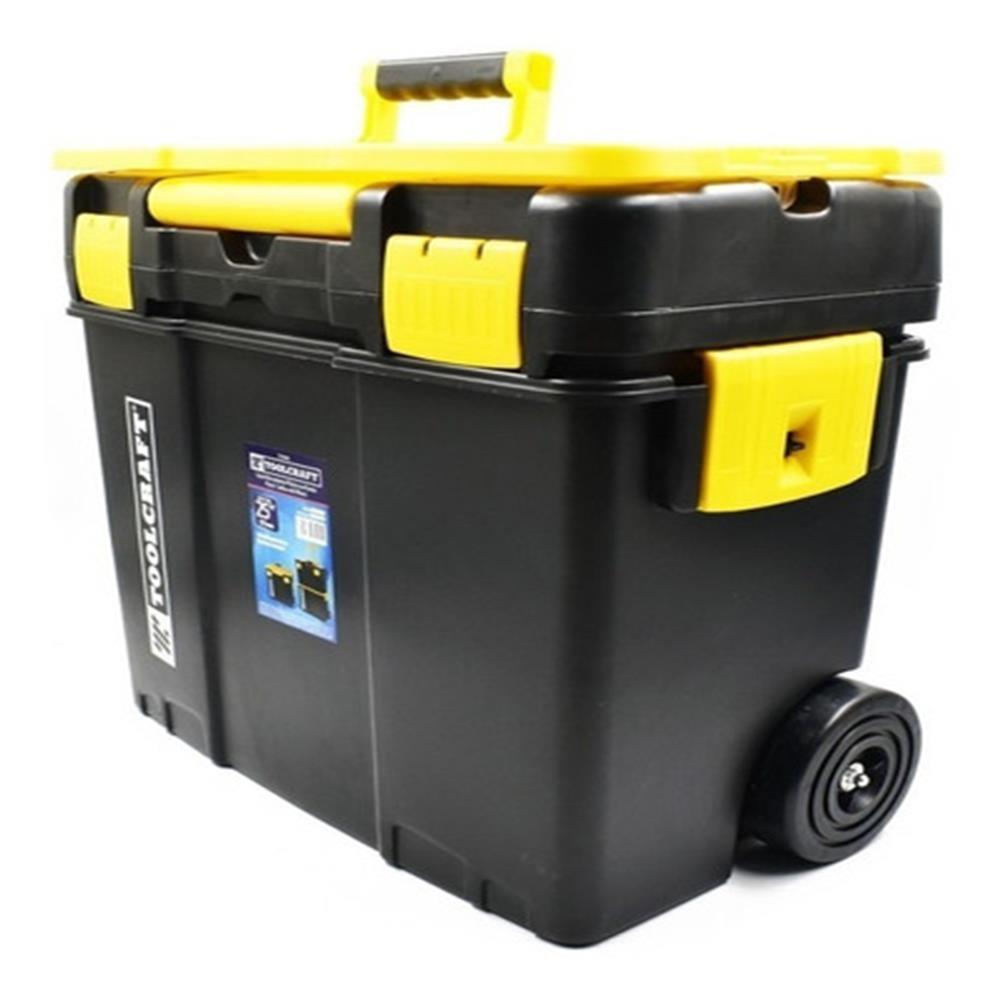 Caja de herramientas plástica con ruedas 25"" TC4046 Toolcraft