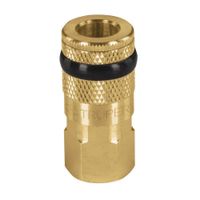 Acople Rápido Latón NPT 1/4"" Hembra Truper 19084