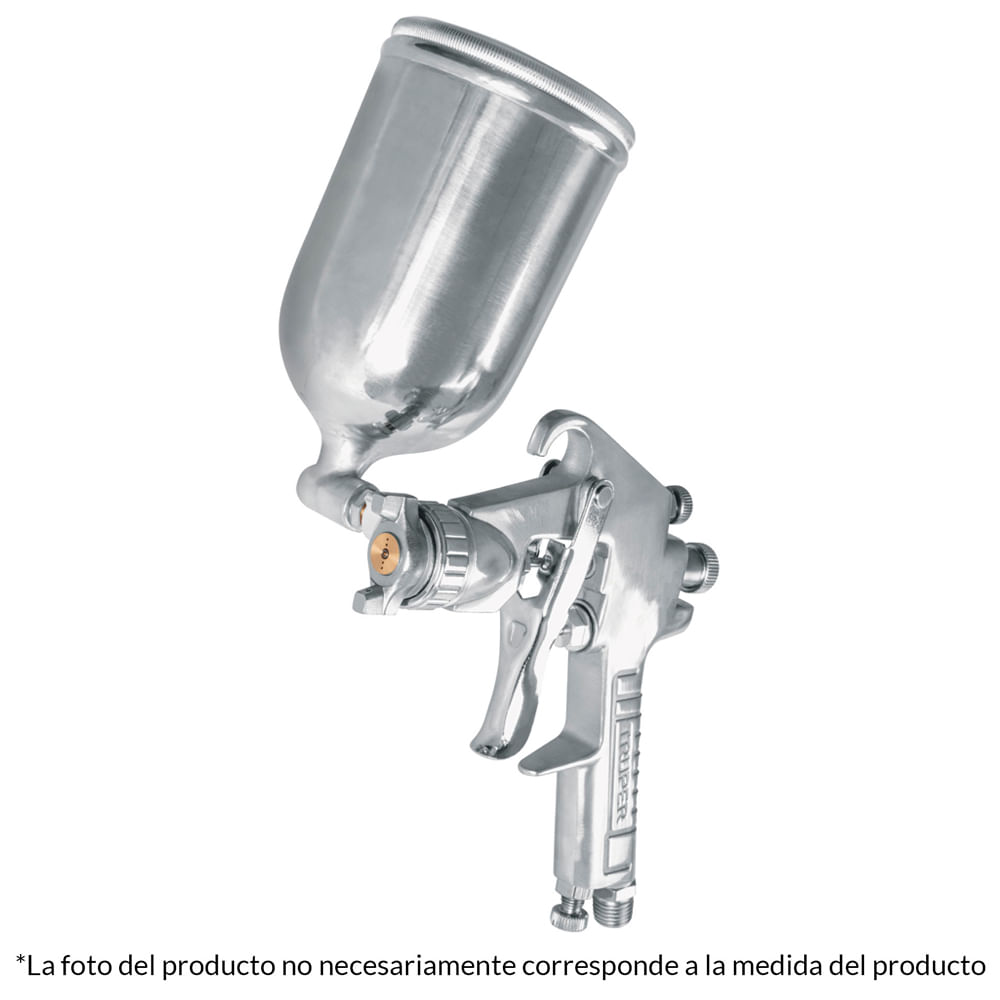 Pistola p/retoque gravedad 11098 Truper