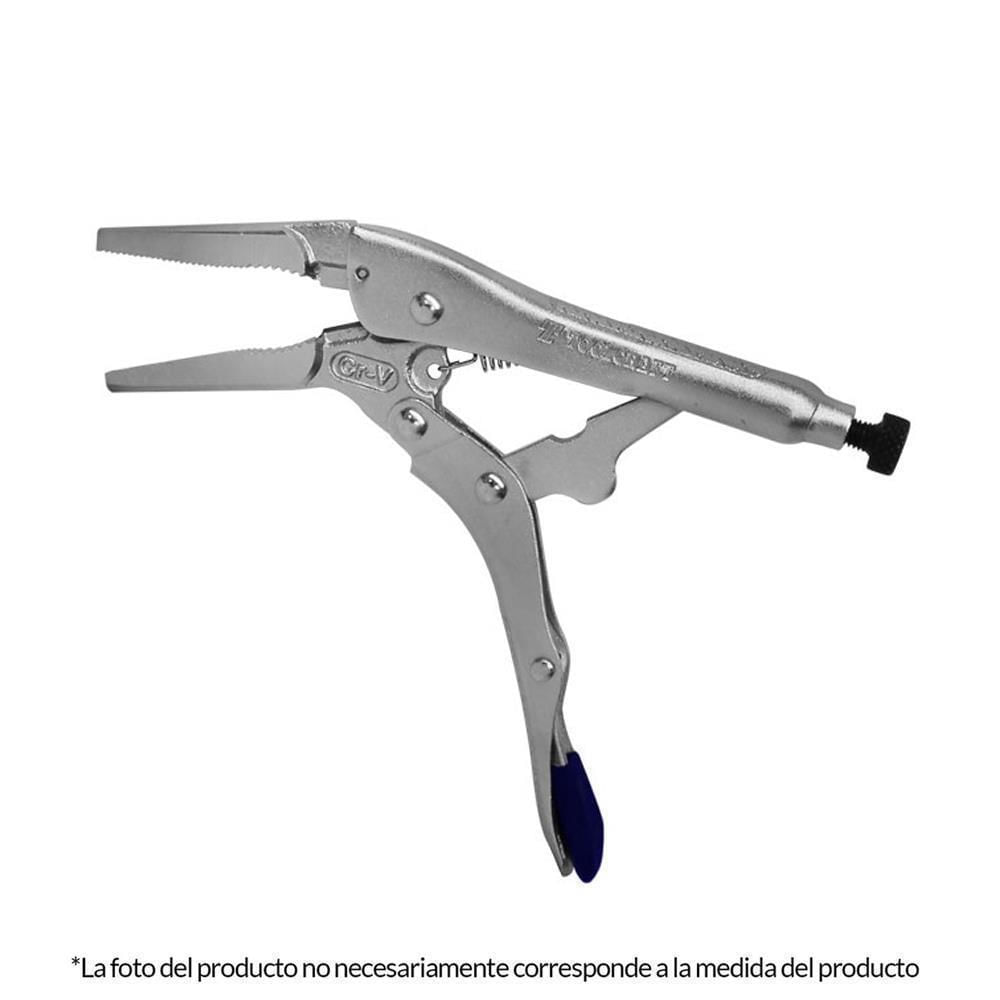 Alicate de Presión Punta Larga 6"" Toolcraft TC4145