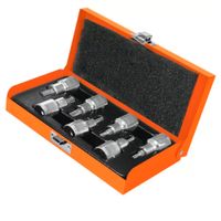 Juego de dados punta Torx 1/2"" 7pzas 13928 Truper