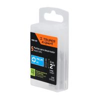 Set de 5 Punta phillips Ph1 x 50mm Truper 12146