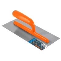 Plancha para Empastar Lisa con Mango de Plastico 11""X5"" Truper 15412