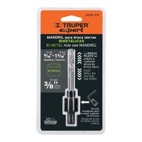 Eje Para Sierra Copa 9/16"" - 1.3/16"" Truper 18122