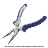 Alicate Punta y Corte Punta Mango de Bimaterial 6"" Toolcraft TC4249