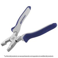 Alicate Universal de Electricista Mango Bimaterial 8"" Toolcraft TC4245
