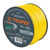 Hilo Redondo 130"" 3.3 MM X 142M Carrete Truper 17645