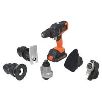 Taladro Inalámbrico 20V Matrix Kit 6 en1 Black + Decker MTX20K6A-B2C