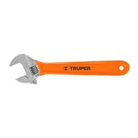 Llave Francesa 10"" Cromado Con Grip Truper 15511