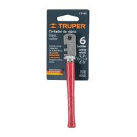 Corta Vidrio Mango de Madera 6 Cuchillas 4.5 mm Truper 12954