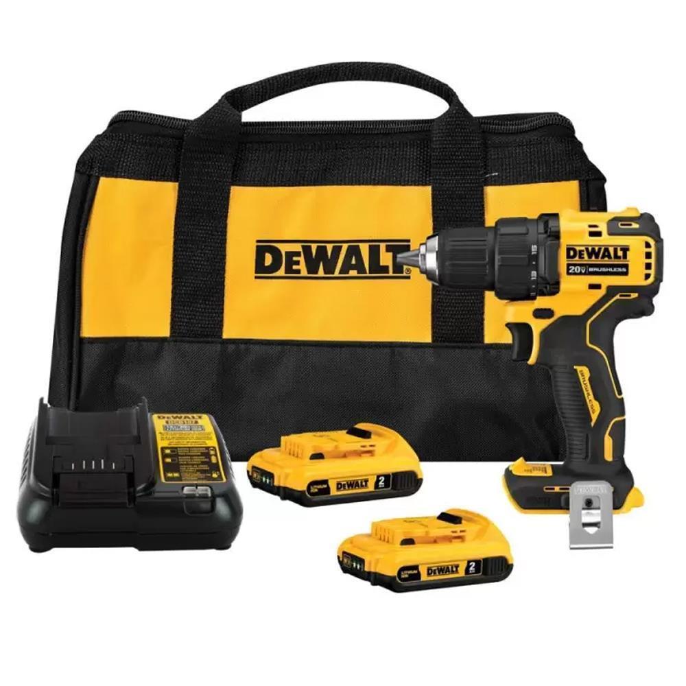 Taladro Atornillador 1/2"" 20V Atomic Dewalt DCD708D2-B2