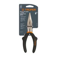 Alicate Punta Corte 6"" Mango de Vinil Truper 17309