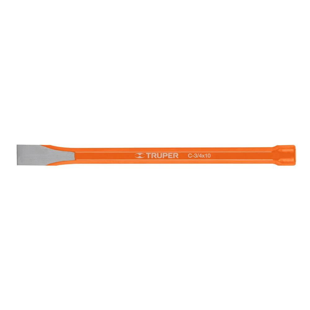 Cincel Corte Plano Cabeza Grande 3/4"" X 10"" Truper 12145