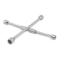 Llave De Cruz Pleglable 14"" Blister Truper 15484