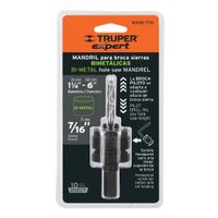 Eje Para Sierra Copa 1.1/4"" - 2.3/4"" Truper 18123