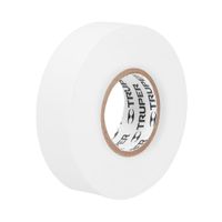 Cinta Aislante Blanca 19MM X 18M Truper 12506