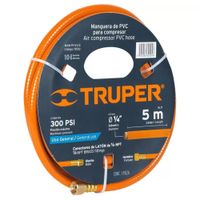 Manguera Armada 1/4"" Para Pintor 5 metros Truper 19013