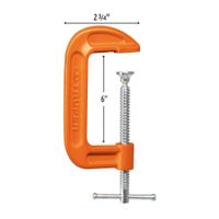 Prensa Nodular Para Carpintero Tipo C 6"" Truper 17663